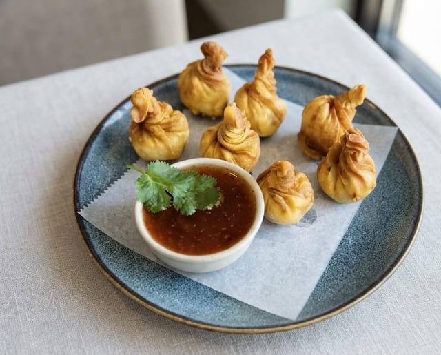 Crispy Crab Rangoon.