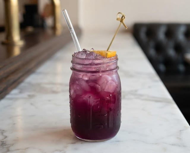 Butterfly Peas Lemonade.