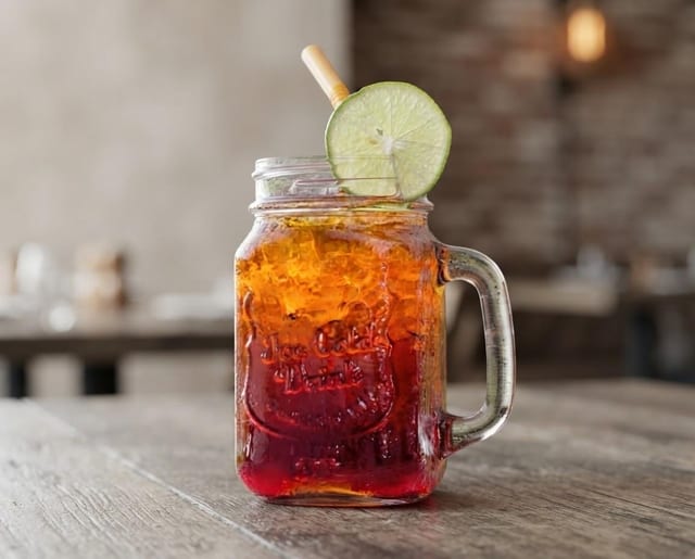 Lemon Thai Iced Tea.