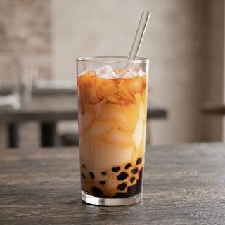 Thai Tea with Boba