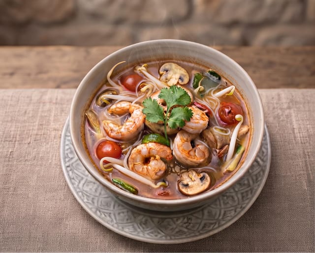 Shrimp Tom Yum Noodle.