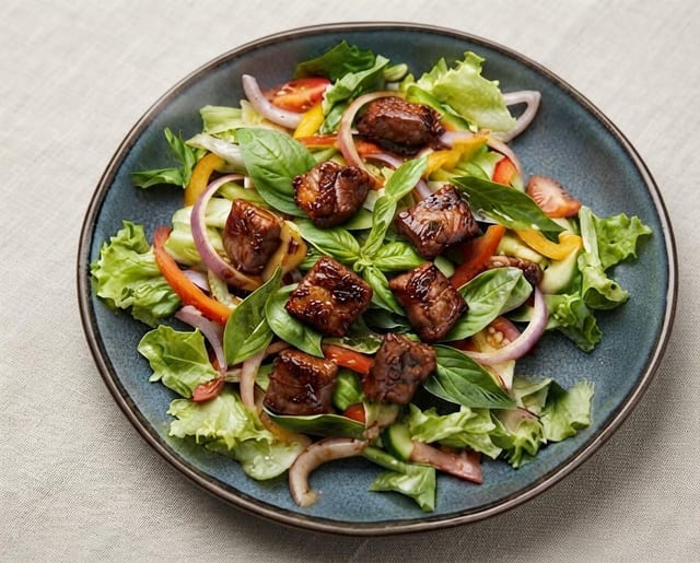 Vegetarian Duck Salad.