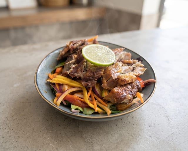Crispy Duck Salad.