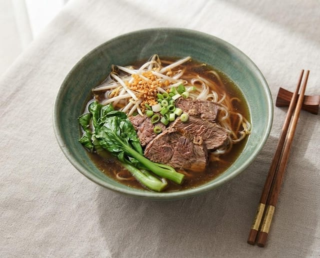 Beef Noodle Soup.