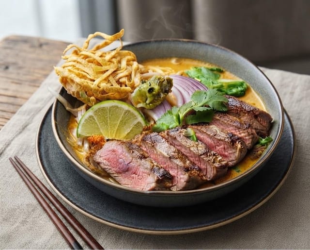 Khao Soi Noodle Soup.