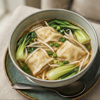 Thai Dumpling Soup
