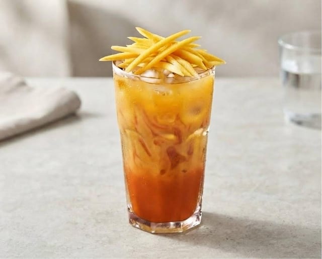 Mango Thai Iced Tea.