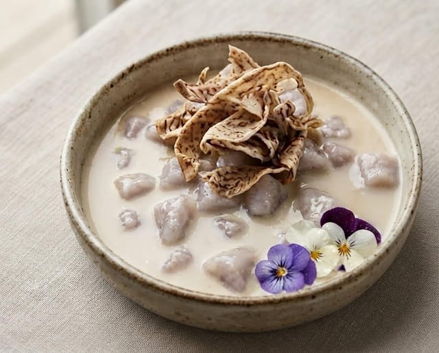 Taro Pearl in Coconut.