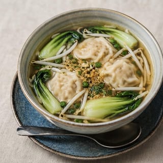 Thai Dumpling Soup