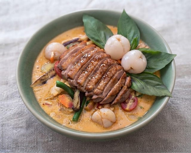 Lychee Duck Curry.