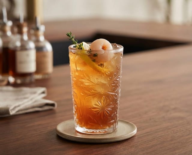 Lychee Iced Tea.