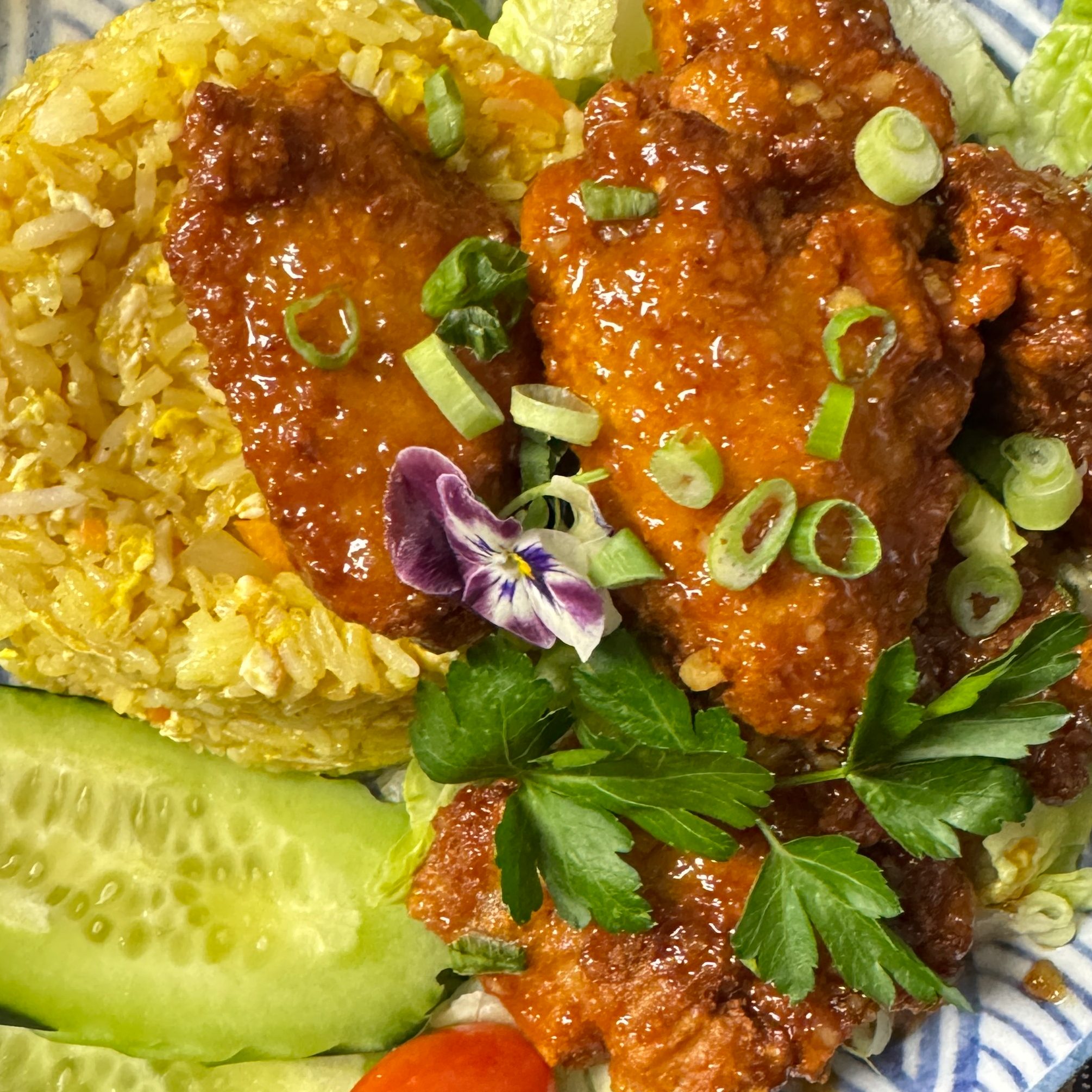 Diva Curry Fried Rice.